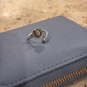 Silver Alex and Ani Horseshoe Wrap Ring